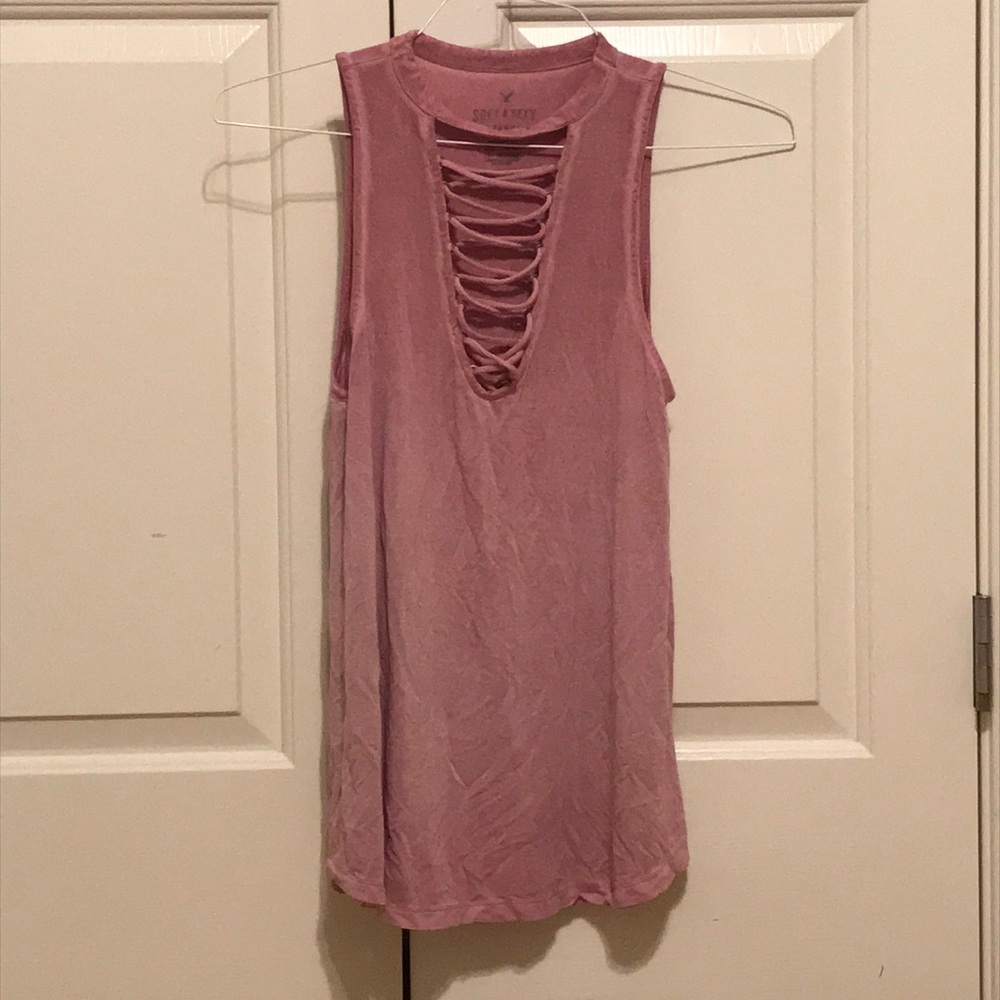 Dusty Pink cross tank
